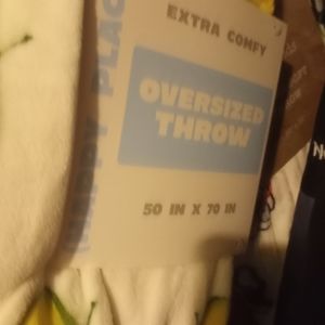 Super soft throw new avocado